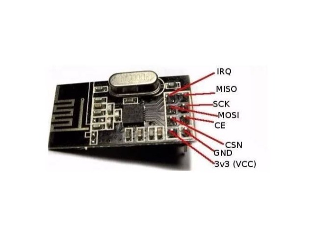 Nrf24l01 Wireless Transceptor 2.4ghz Módulo Pic Av Arduino Pic Automação COD-AM45  - Foto 2