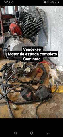 MOTOR CBX 200 STRADA COMPLETO