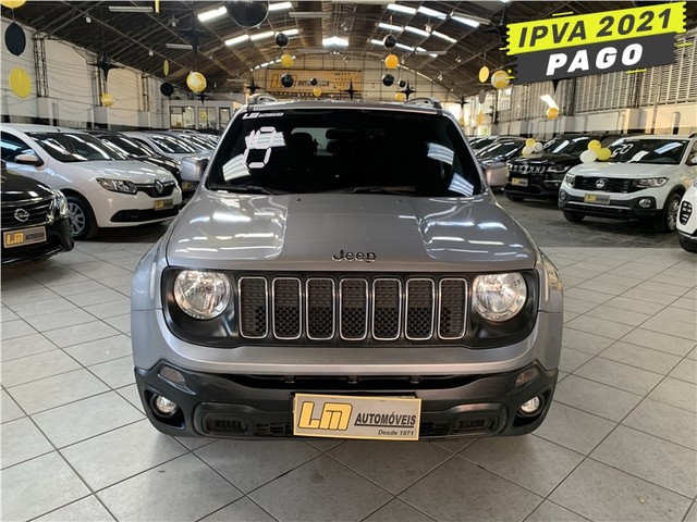 JEEP RENEGADE 2019 1.8 16V FLEX LONGITUDE 4P AUTOMÁTICO