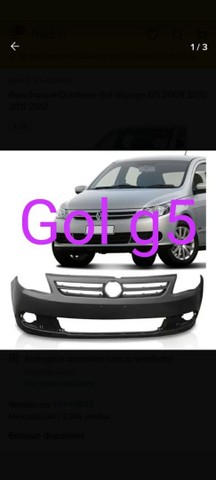 Parachoque gol g5
