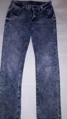 Calça Jeans Infantil Masc. Marca Gap tam 10 usada em bom estadoì - Foto 2