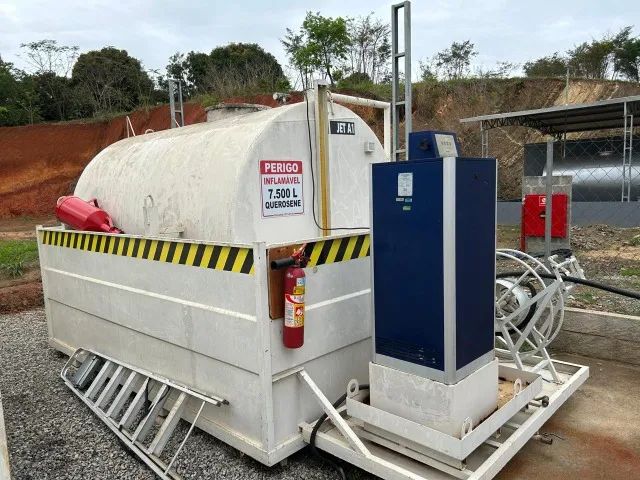 Tanque 6m3 em Aço-carbono Horizontal com Bomba e acessórios - Foto 3