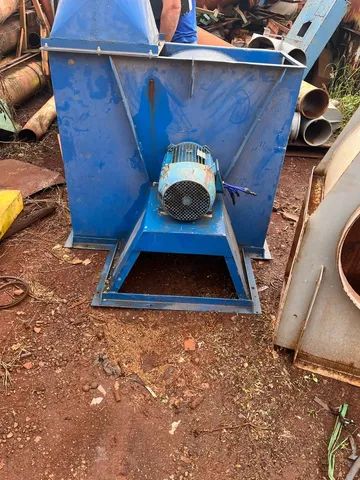 Exaustor usado com motor de 15cv - Foto 6