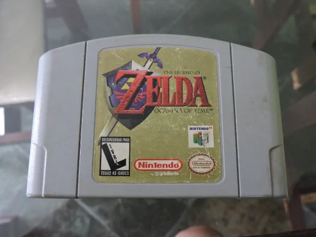 Fita / Cartucho The Legend of Zelda Ocarina of Time em Português PT-BR N64  Nintendo 64 - Desconto no Preço