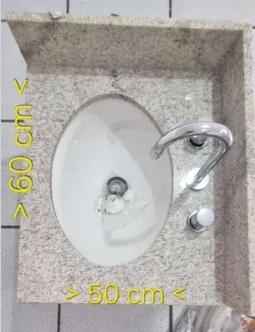 Pia banheiro pedra itaunas