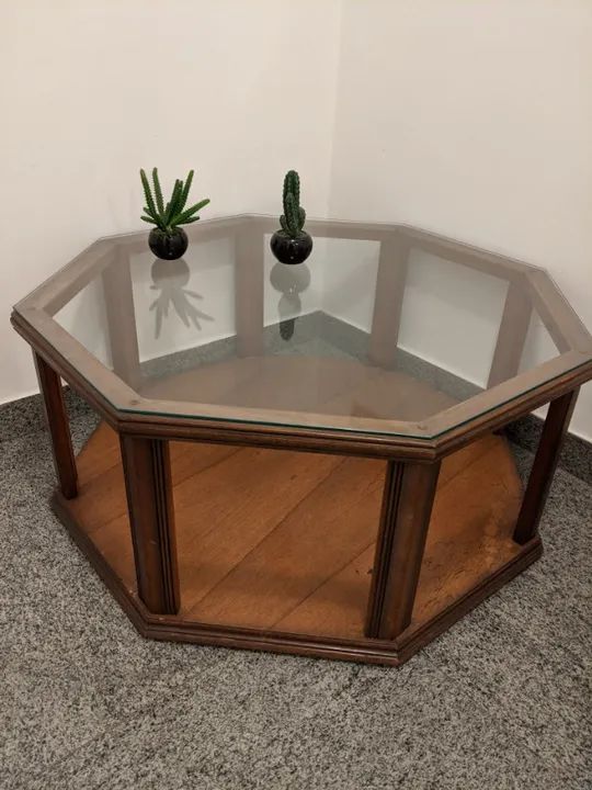 Mesa de centro octagonal