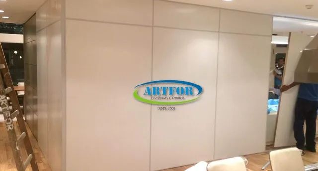 Divisórias Eucatex Instaladas - Artfor Comercio Divisórias. - Foto 4