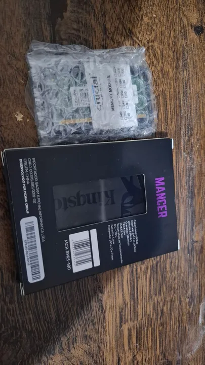 Memória Ram DDR 4 4GB 3200MHz adata + SSD Sata 128GB Kingston