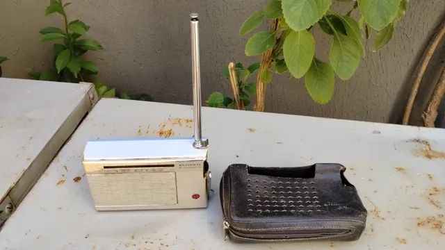 Rádio National 6 Transistor 2 Band - Funcionando #av