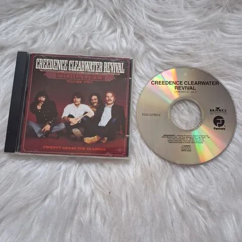 Lote 3 Cds Creedence Clearwater Revival - Chronicle Volumes 1 e 2 & Greatest Hits - Foto 5
