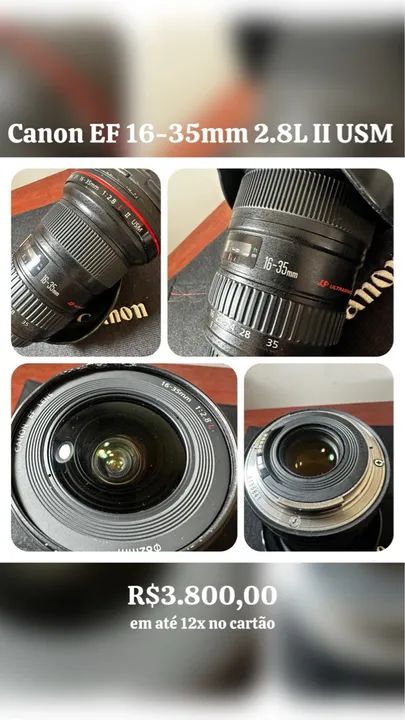 Canon EF 16-35mm 2.8L ii USM