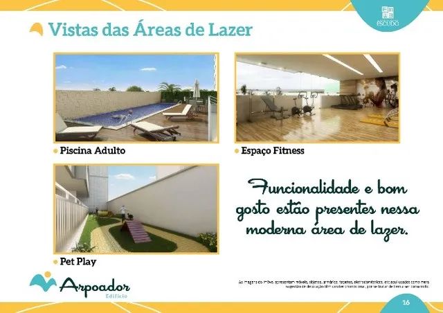 Edifício Arpoador | 2 quartos | 60m² | 40m² | 35m² - Foto 3