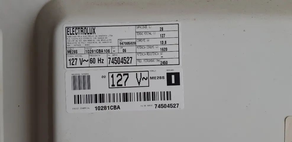 Microondas Eletrolux ME28S (Peças e partes) - Foto 4