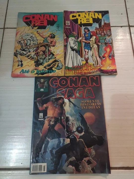 Conan Rei e Conan Saga