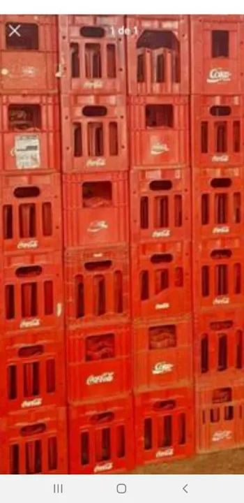Vendo engradados de Coca 1 Litro sem Garrafas só a cx!!!
