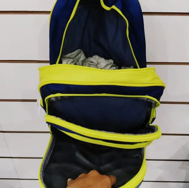 mochila de costa infantil peitoral 42x32cm da018377  promoç - batmand - Foto 5