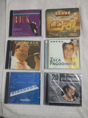 CDs variados originais 2 lacrados 6 peças variadas 