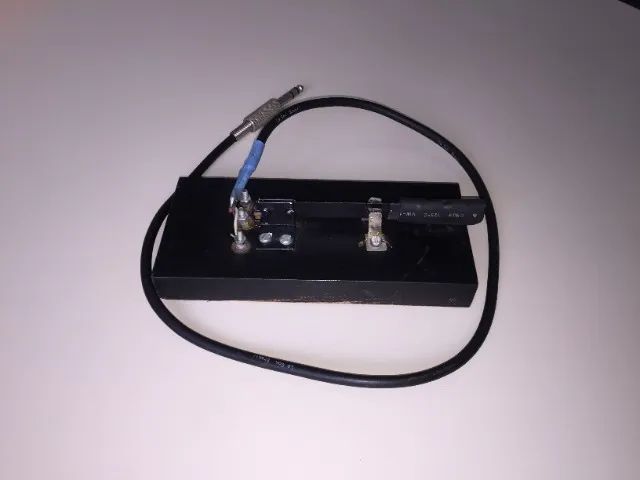 Manipulador para telegrafia - CW - usado - bem conservado - Handmade - Foto 4