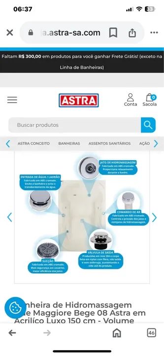 Banheira HIDROMASSAGEM  - Foto 5