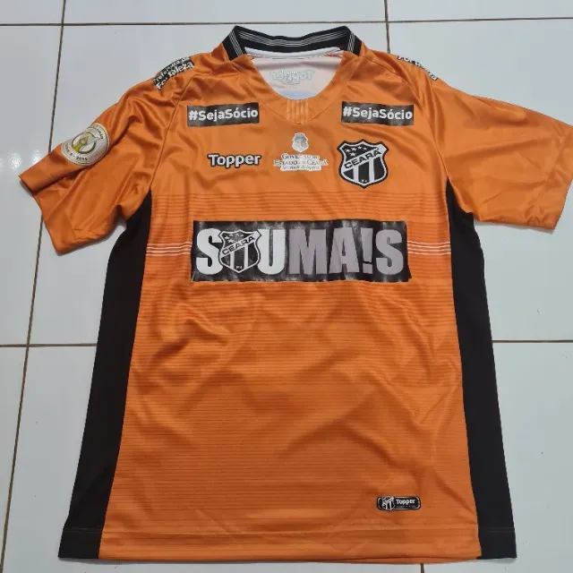Camisa Ceará Topper Goleiro Laranja 12