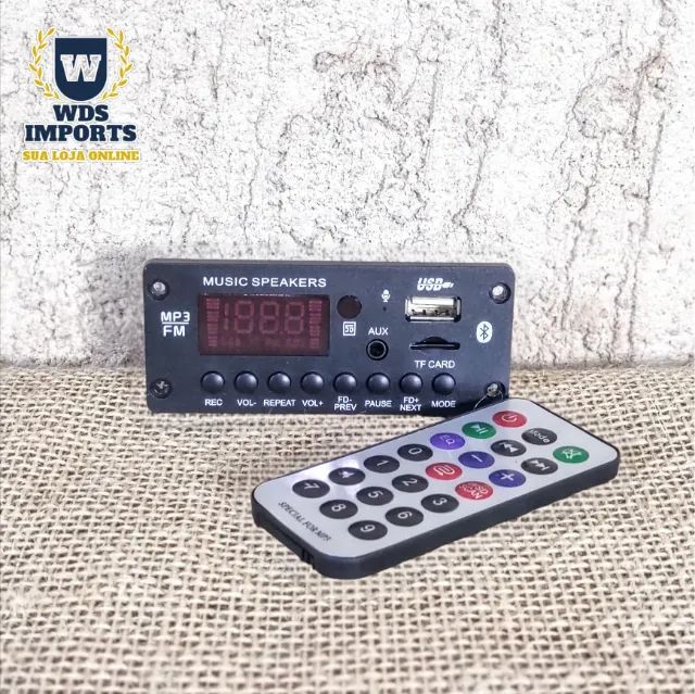 Placa decodificadora Amplificada USB Bluetooth 50W (2x25W) - Foto 2