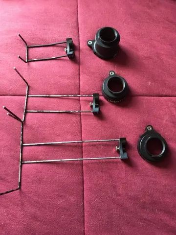 Câmera submarina (filme) Nikonos V, lentes 15, 20 e 35 mm, seus visores e o Kit macro - Foto 6