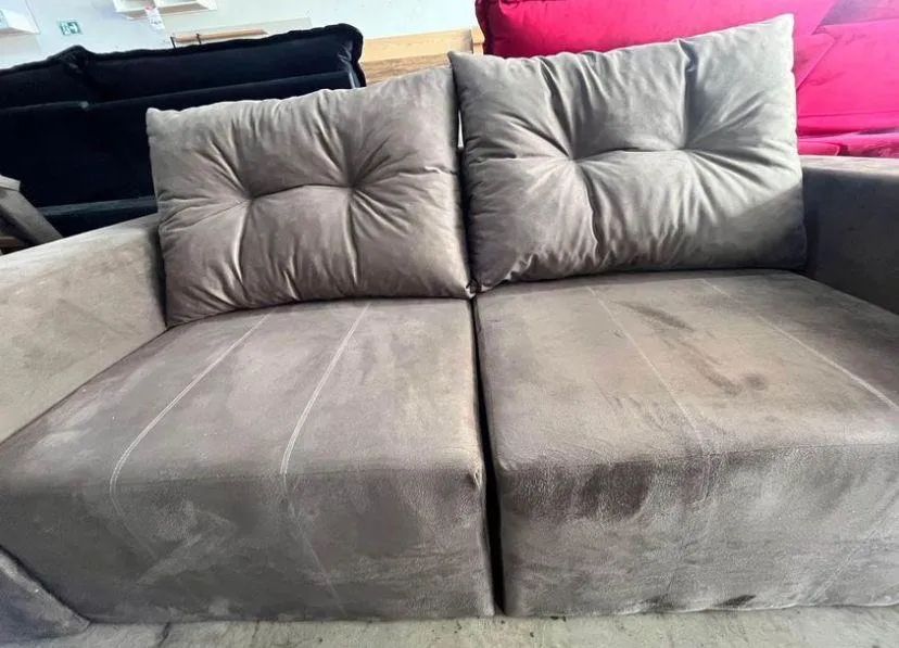 PROMOÇÃO SOFÁ RETRÁTIL 949,90 COM ENTREGA GRÁTIS SÓ MANDA O ENDEREÇO  - Foto 2