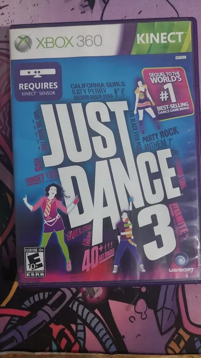Jogo de XBOX 360 JUST DANCE 3 original perfeito estado