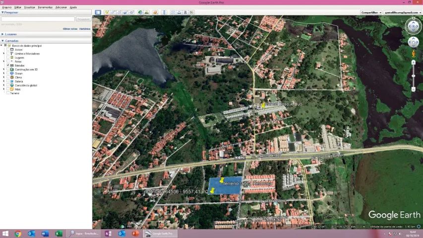Terreno 9.557m² - Lagoa Redonda 
