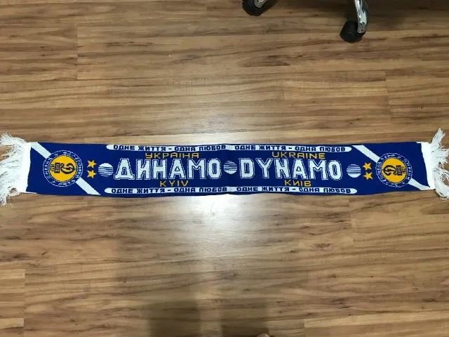 Cachecol Futebol Europeu Dynamo Kyiv / Dynamo Kiev