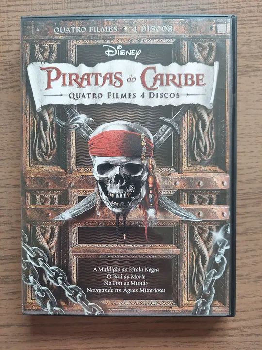 Piratas do Caribe - Edição Completa (4 filmes)