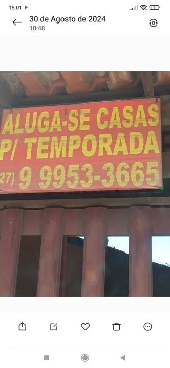 Casa na frente da praia para até 16 pessoas e apto  para  10 pessoas
