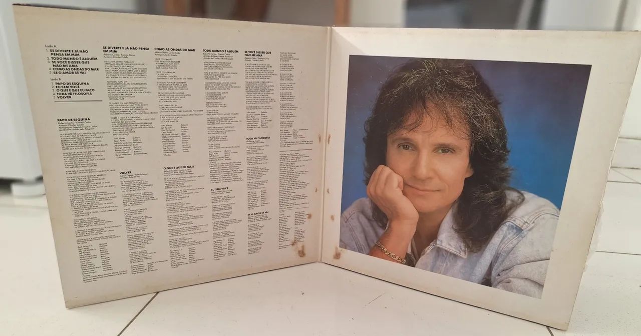 Disco de Vinil Lp Rei Roberto Carlos - Foto 2