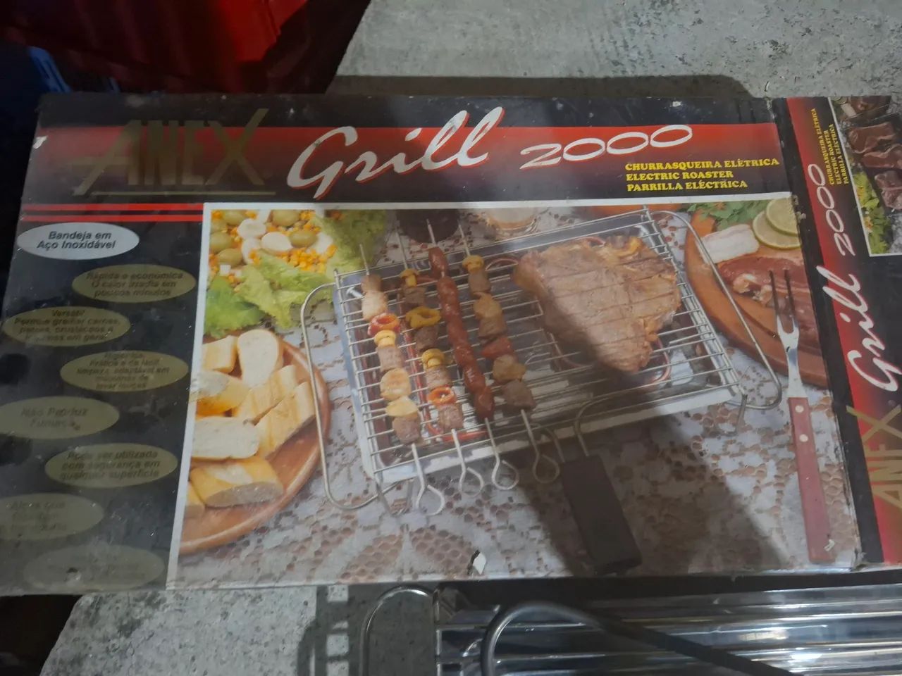 Churrasqueira eletrica anex grill - Foto 4