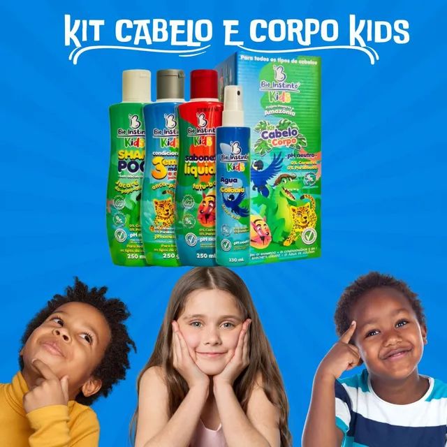 Kit Infantil Cabelo e Corpo - Foto 2