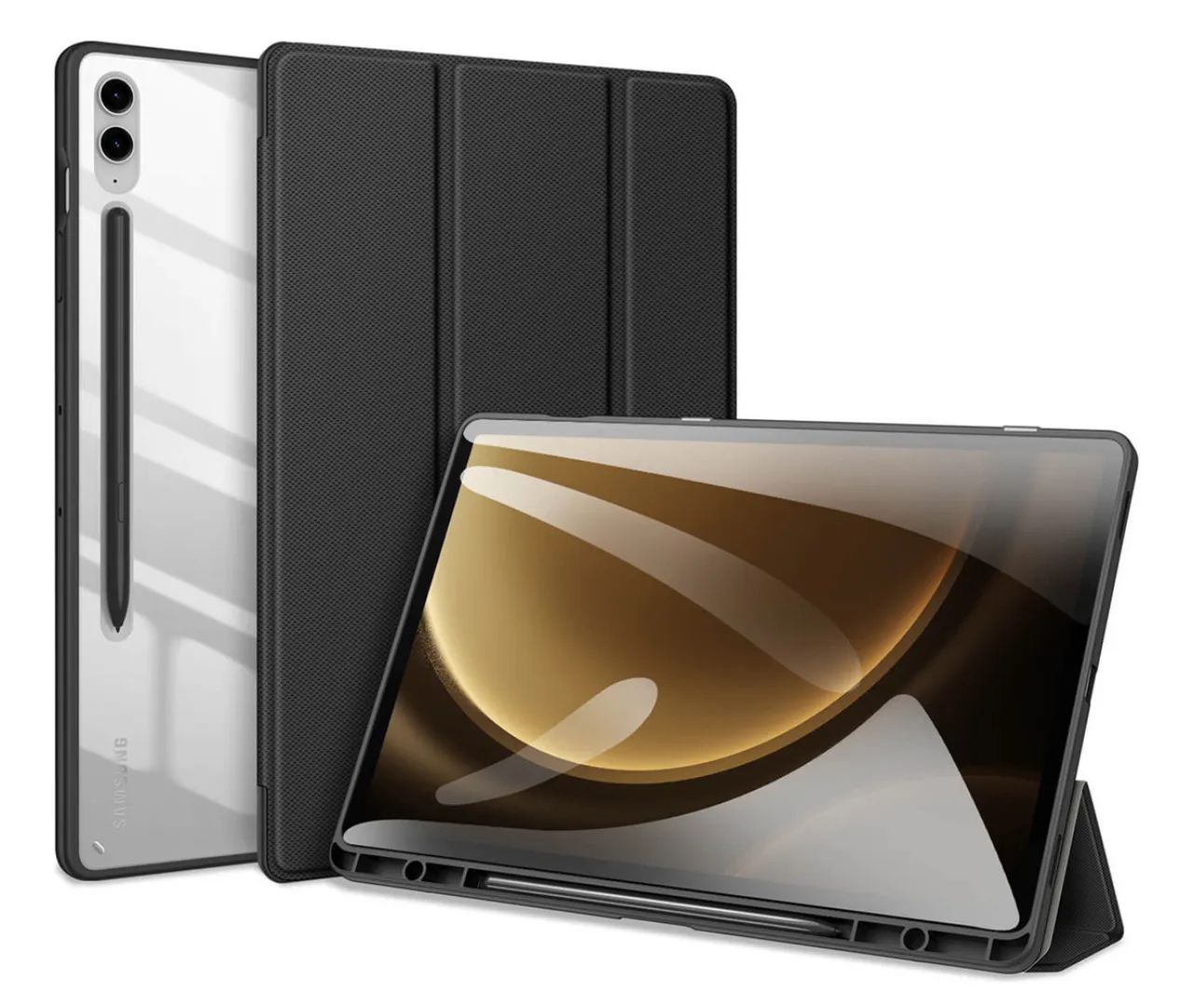 Capa para Tablet Samsung Galaxy Tab S9 FE Plus - Preta