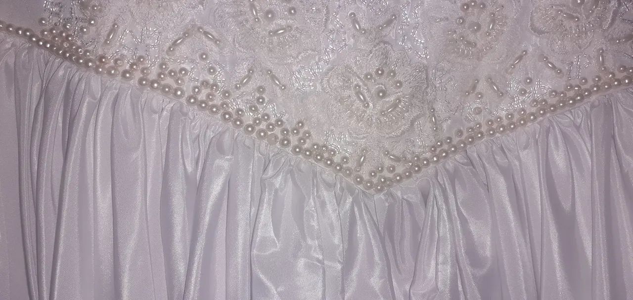 Vestido para Dama,bordado em pedraria - Foto 5