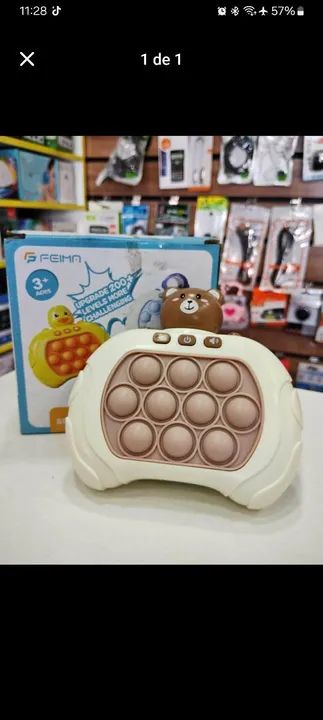Brinquedo Pop It - Patinho Amarelo Super Promoção  - Foto 2