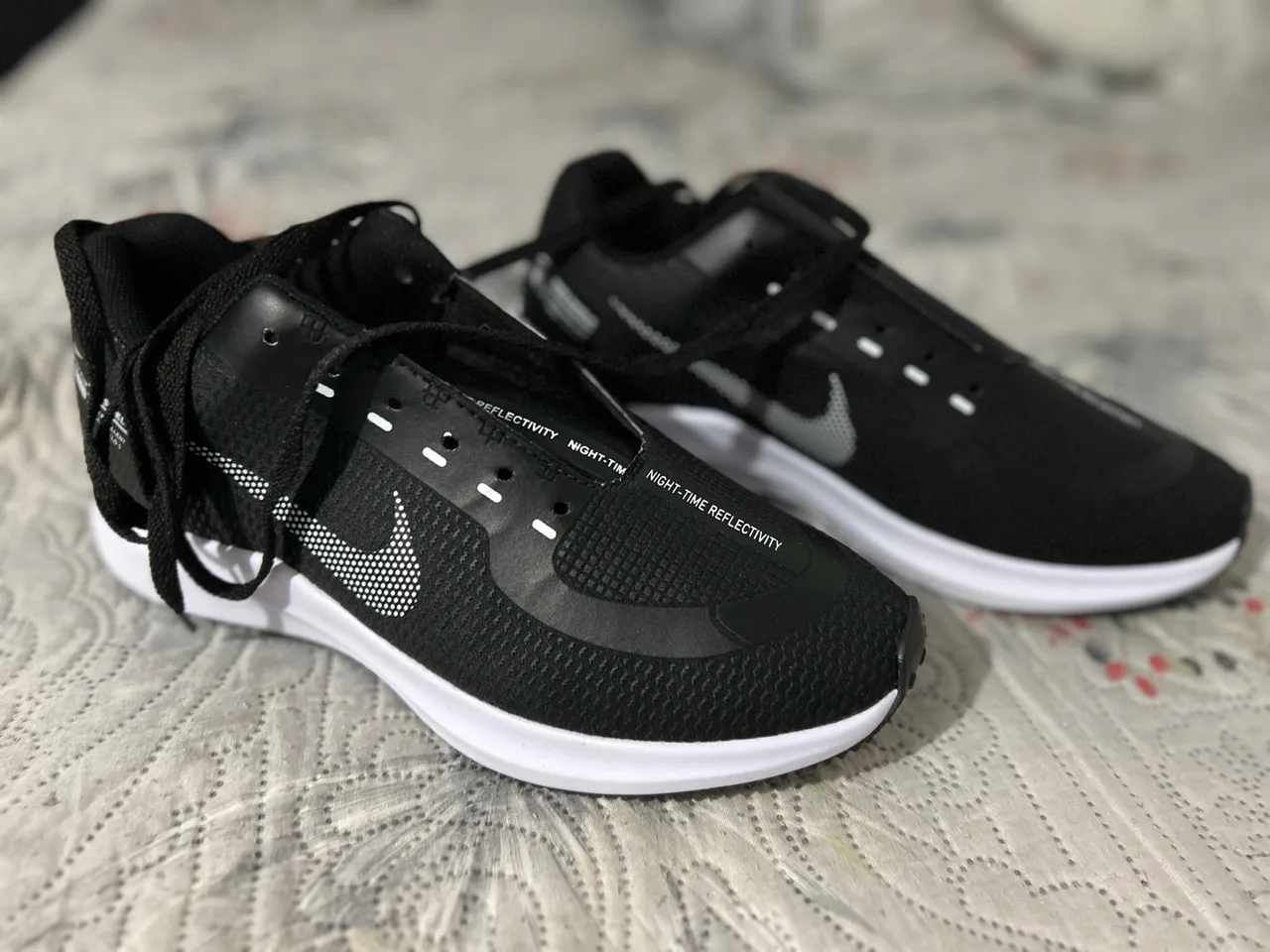 Tênis Nike Night-Time Reflectivity Preto - Novo!
