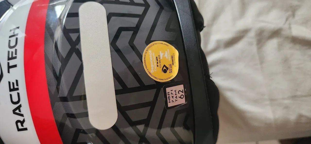 Capacete Race Tech - Foto 4