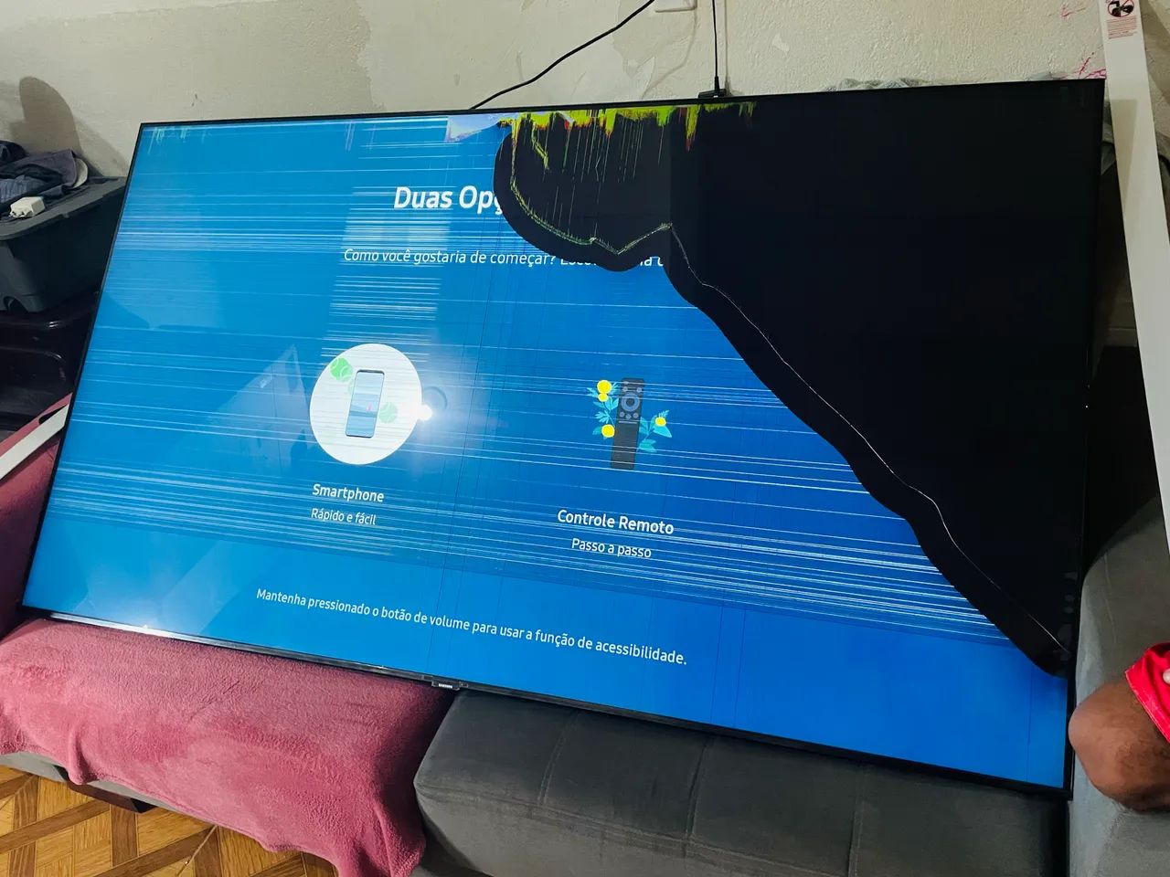 Smart TV 75 inches with defect64595540076033120