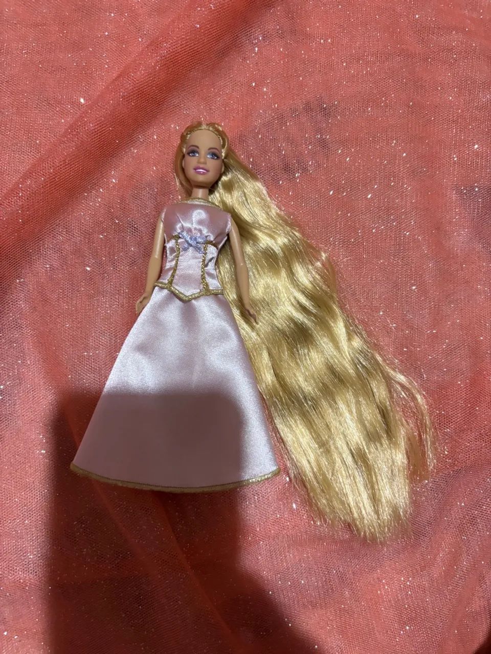 Boneca Barbie Rapunzel Mini Kingdom