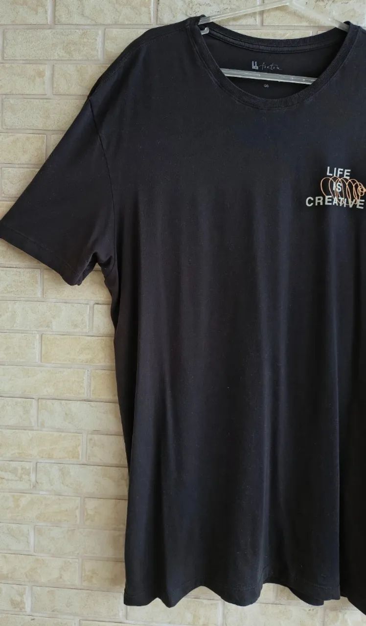Camiseta Foxton Life is Creative - GG - Foto 3