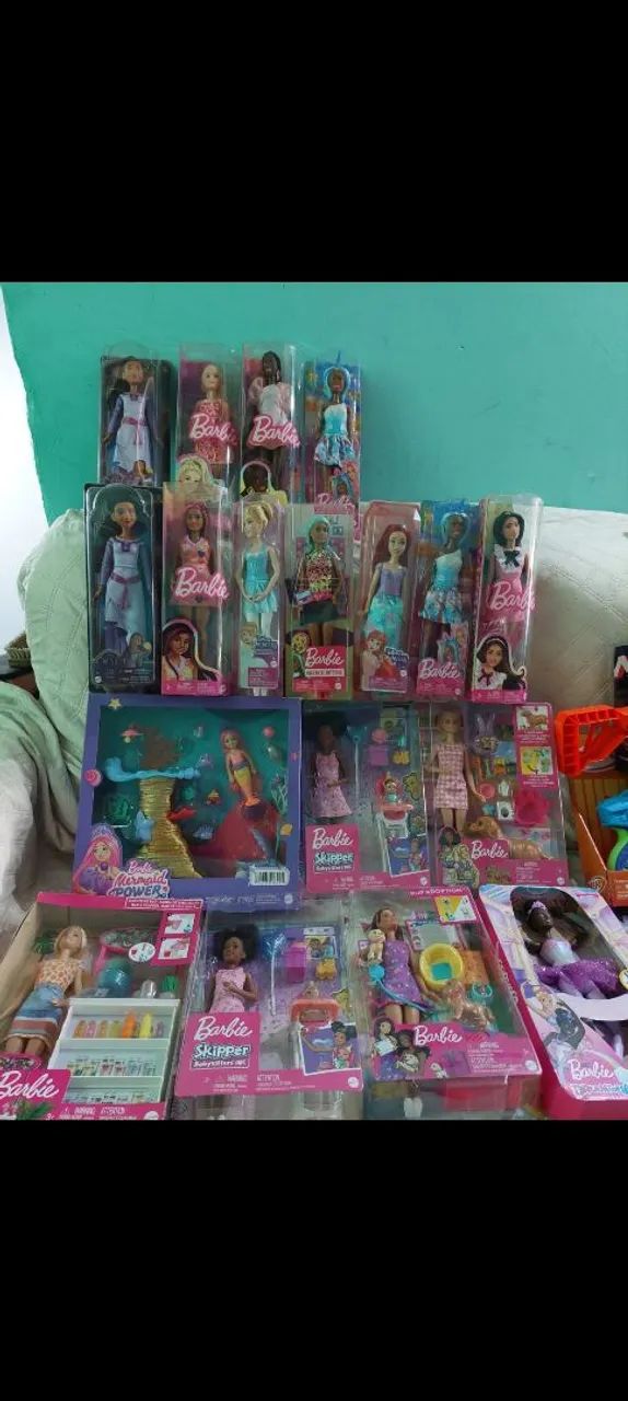 Coleção Barbie Nova e Lacrada