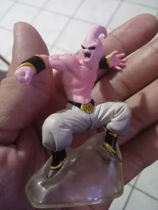 Duas miniaturas Dragon Ball Z Super Boo e Gohan ssj 2 originais gashapons - Foto 5