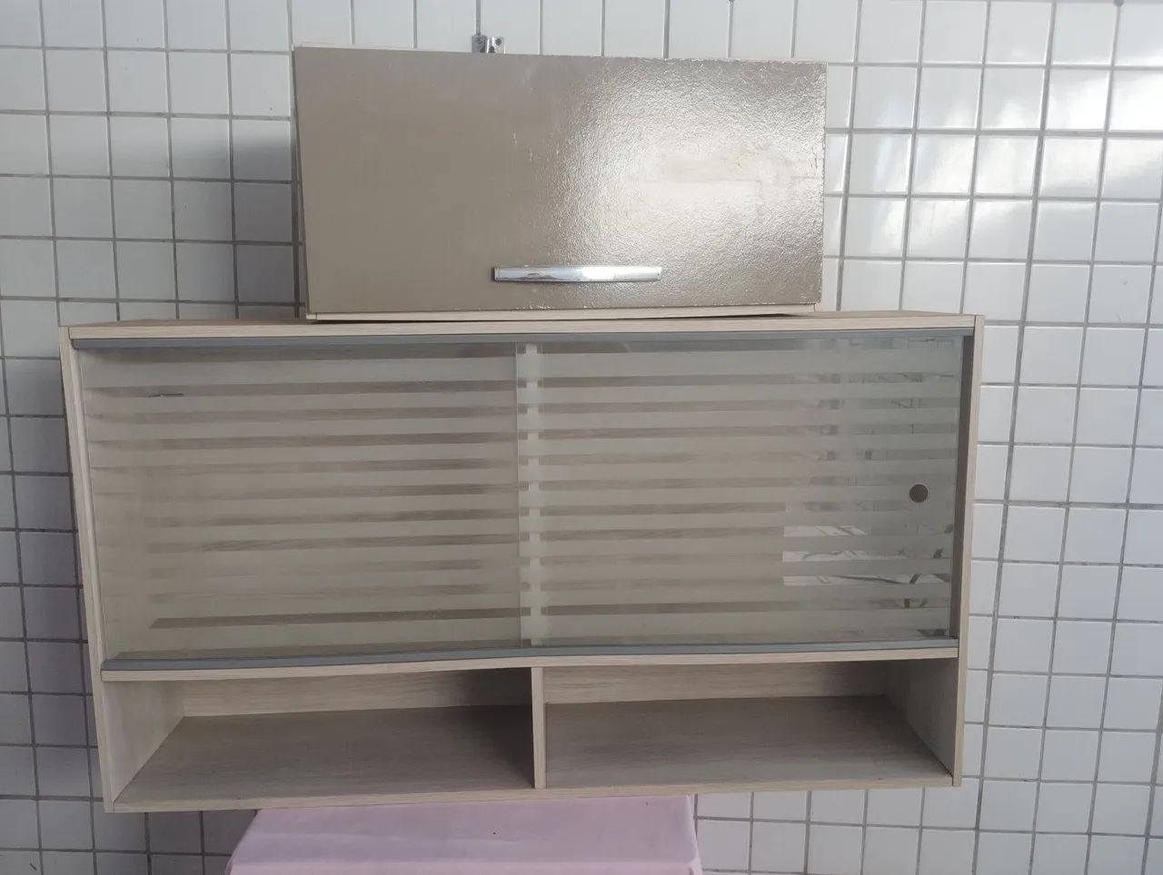 Kit de armário de cozinha duas peças MDF ENTREGO  - Foto 2