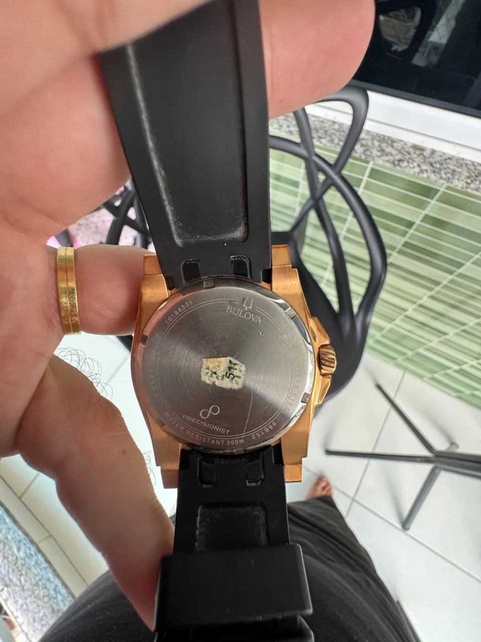 Bulova Precisionist 98B152v - RETIRANDO HOJE SAI 1.000,00 - Foto 4