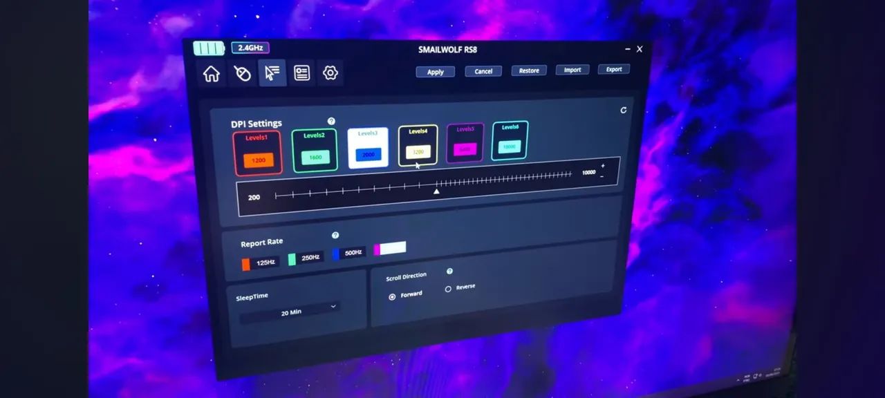 Mouse gamer smailwolf  - Foto 6