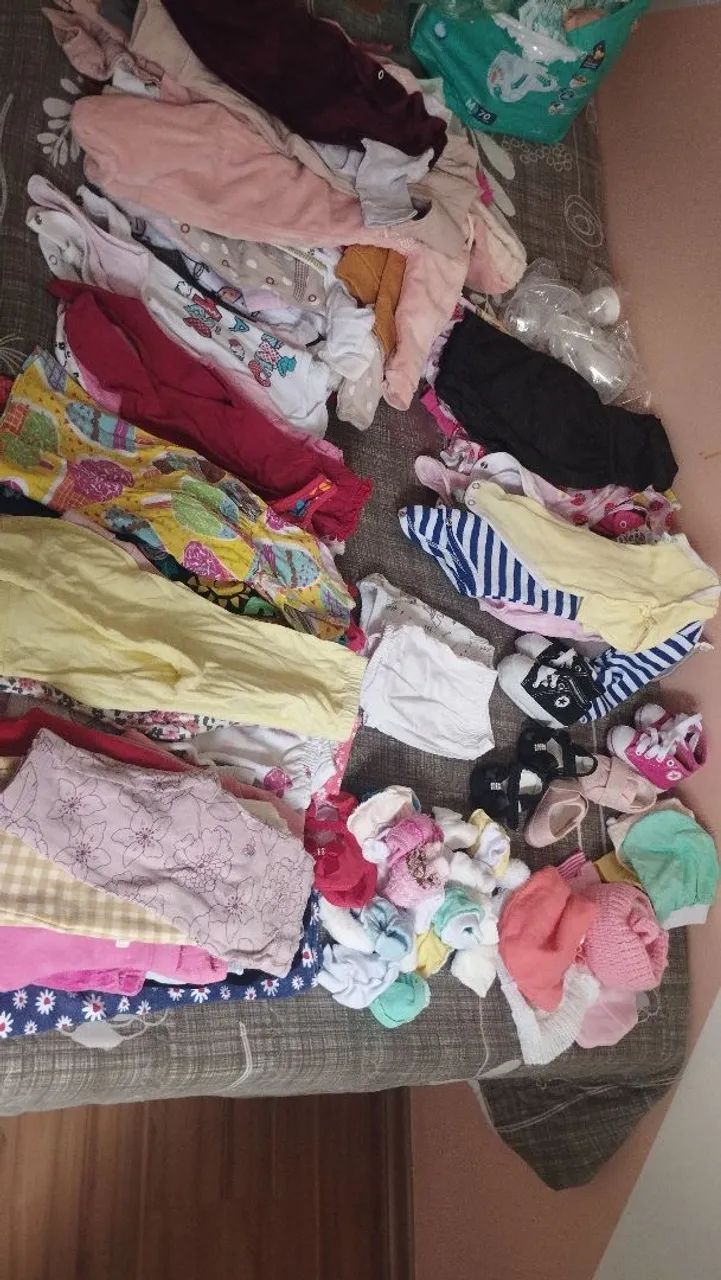 Lote de Roupas para Bebê