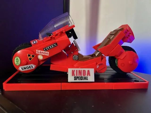Miniatura Akira Jintian Motorcycle - 231 peças - Hobbies e